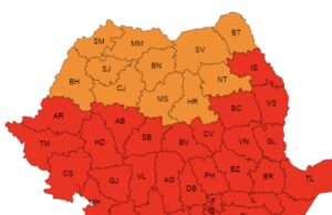 Muntenia, sub COD ROȘU de caniculă
