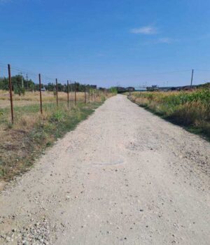 Proiecte noi pentru orașul Topoloveni. Se lucrează pe strada Cpt. Visarion Sachelarie