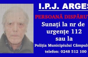 A dispărut de la domiciliul din comuna Mihăești. L-ați văzut?