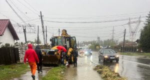 Administrația locală Bascov, intervenții în zonele inundate