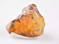 O femeie din Buzău a găsit in râu o pepită de chihlimbar care valoreaza 1 milion de Euro dar a folosit-o ca opritor de ușă