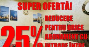 ACUM. Super Ofertă la CASA DE SARE! Reducere 25% pentru orice abonament