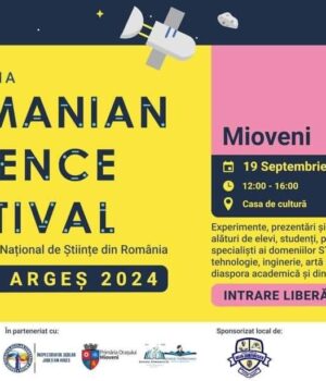 Caravana Romanian Science Festival a ajuns la MIOVENI