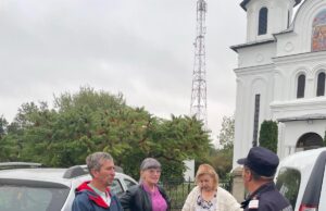 Pompierii argeșeni în teren pentru a-i informa pe cetățeni despre avertizările meteorologice