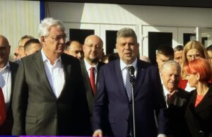 Președintele PSD Argeș, Ion Mînzînă, prezent la depunerea candidaturii lui Marcel Ciolacu pentru cursa prezidențială