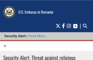 Alertă de securitate în România. Lăcașuri de cult vizate