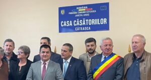 Primarul Liviu Năstase, la învestirea pentru un nou mandat de primar al comunei Căteasca