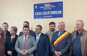 Primarul Liviu Năstase, la învestirea pentru un nou mandat de primar al comunei Căteasca