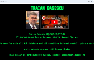 Site-ul AUR a fost spart de hackeri. Domeniul a fost confiscat de ruși