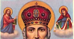 Felicitare din partea primarului comunei Slobozia, Constantin Cojocaru, cu ocazia Sfântului Nicolae