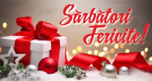 Felicitare din partea S.C. ZEUS S.A., cu ocazia Sfintelor Sărbători de Crăciun