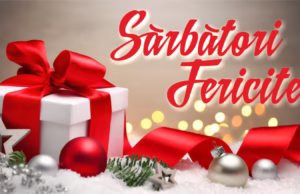 Felicitare din partea S.C. ZEUS S.A., cu ocazia Sfintelor Sărbători de Crăciun