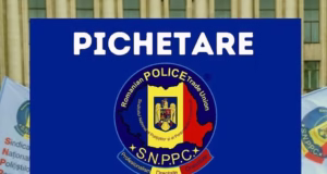 Polițiștii protestează astăzi în centrul Bucureștiului. SNPPC va picheta Ministerul Finanțelor.