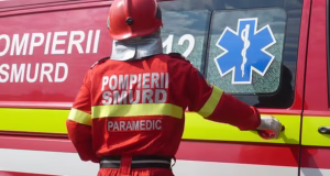 Autoturism ajuns în șanț în urma unui accident rutier petrecut la Bascov.