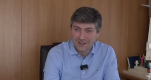 Urarea primarului Adrian Frîntură, cu ocazia Sărbătorii Floriilor