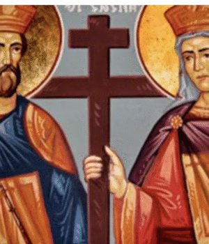 Urarea primarului Aurel Bălășoiu, cu ocazia Sfinților Constantin și Elena