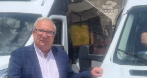 Încă un microbuz școlar pentru Primăria Bascov în cadrul proiectului finanțat de AFM