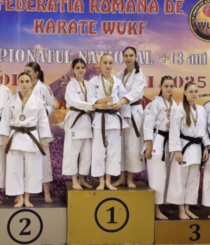 Sportivii din Lerești, premiați în cadrul Campionatului Național de Karate ,, WUKF”