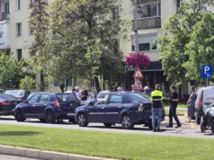 Accident cu victime în zona Calea București din Pitești. Au fost implicate 4 autoturisme