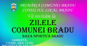 Urmează un weekend de neuitat în comuna Bradu! Artiști renumiți și multe surprize la Zilele Comunei!