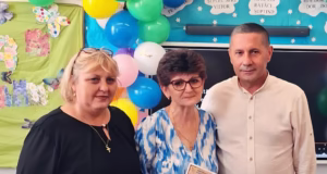 Moment special în comuna Bradu.