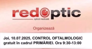 Consult oftalmologic gratuit la BRADU!