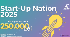 Startup Nation 2025: A aplicat prima firmă pentru ajutorul de până la 50.000 EUR. Este din Transilvania
