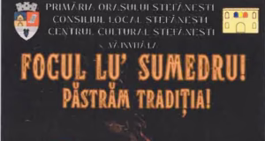 Tradiția continuă la Ștefănești. Autoritățile locale vă invită la Focul lui Sumedru