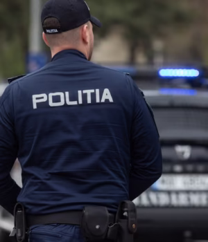 Intervenție a polițiștilor rutieri în cazul unui accident cu pieton