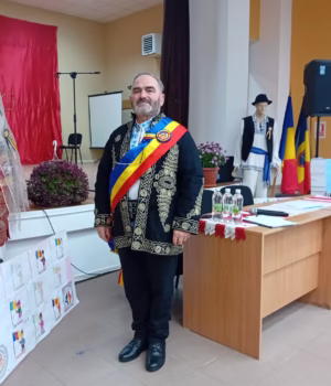 Comuna Rociu, în straie de sărbătoare cu ocazia Zilei Naționale a României.