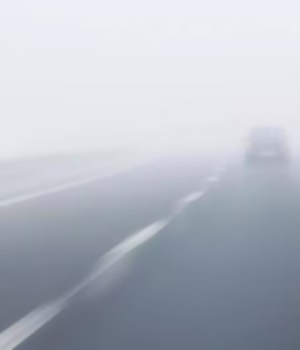 Cod galben de ceață în mai multe județe. Avertizare de trafic pe mai multe autostrăzi