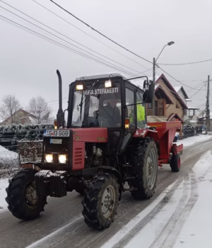 Primăria Ștefănești. Anunț important în contextul condițiilor meteo de iarnă