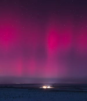 Furtuna solară care a lovit Terra a generat imagini spectaculoase surprinse de către internauții români