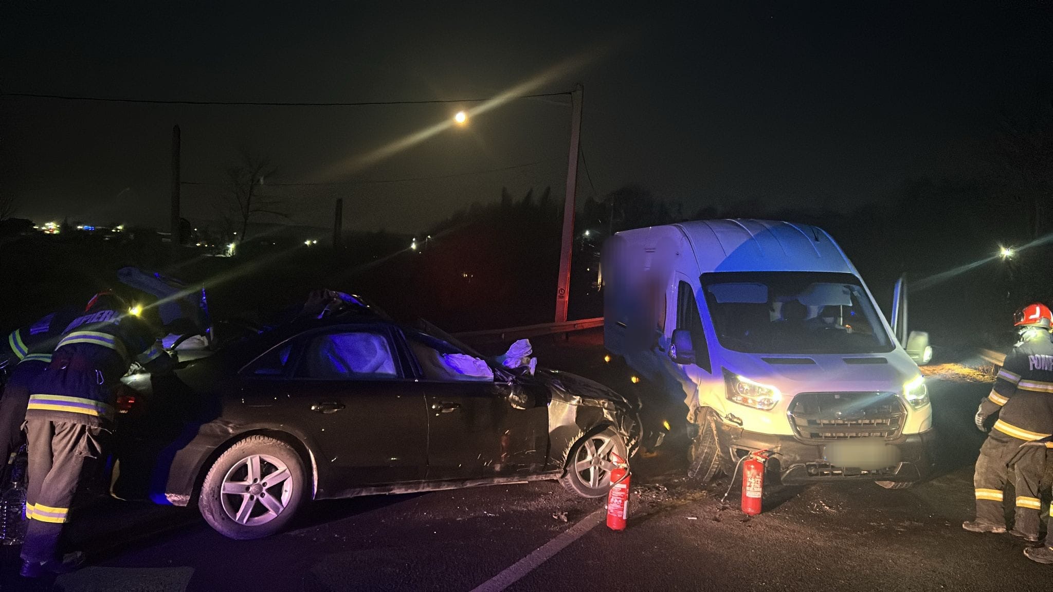 Accident rutier cu trei autoturisme în Mioveni