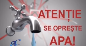 Se opreşte furnizarea apei potabile în Bascov, pe 25 martie 2026