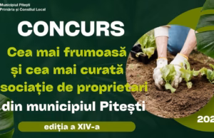 Începe concursul Asociațiilor de proprietari din Pitești! Înscrierile, după 1 aprilie!
