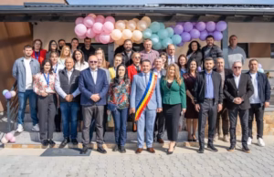 Dan Stroe, primarul comunei Bradu, a deschis oficial Centrul de zi de recuperare pentru copii cu dizabilități