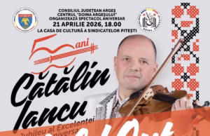 Sute de argeșeni sunt așteptați astăzi la evenimentul lunii: Spectacolul aniversar ,,Cătălin Iancu- Jubileul excelenței”