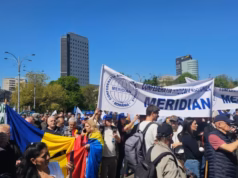 Sindicaliștii, pensionarii și studenții îi cer socoteală Guvernului pentru măsurile luate, în Piața Victoriei