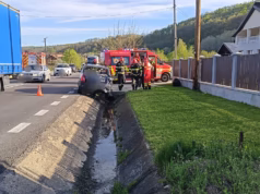 Accident cu victimă în Drăganu. Victima a fost transportată la spital