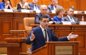 George Simion, președinte AUR: „Domnule Bolojan, noi o să facem în continuare ceea ce vor românii de la noi: noi nu suntem de vânzare, noi nu suntem trădători!”