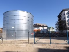 Investiție strategică pentru comuna Bradu! Noul rezervor de 1.000 mc de apă a fost recepționat