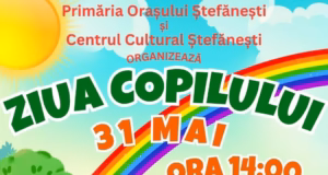 Ziua Copilului la Ștefănești, un eveniment plin de surprize, pregătit de administrația locală