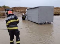 Cod portocaliu de inundații pe mai multe râuri din Dolj, Olt și Argeș: viituri rapide și depășiri ale cotelor de inundație
