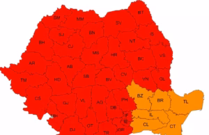 35 de județe și București au intrat sub cod roșu de caniculă. Vom resimți 45 de grade