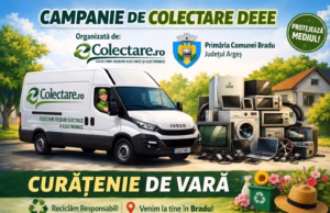 Campanie de colectare gratuită a deșeurilor electrice și electronice la BRADU