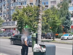 Primăria Piteşti: NU depozitați deșeurile menajere din casă în/lângă coșurile stradale!