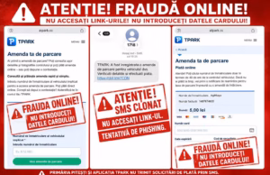 ATENȚIE! Tentativă de fraudă prin SMS! Nu accesați link-urile primite!