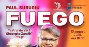 Fuego revine la Pitești într-un concert pop-simfonic extraordinar alături de Orchestra Filarmonicii