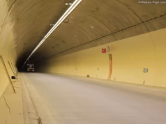 Cum arată tunelul de la Curtea de Argeș de pe Autostrada Pitești – Sibiu A1. Lucrările de pe traseu ar putea fi gata în curând
